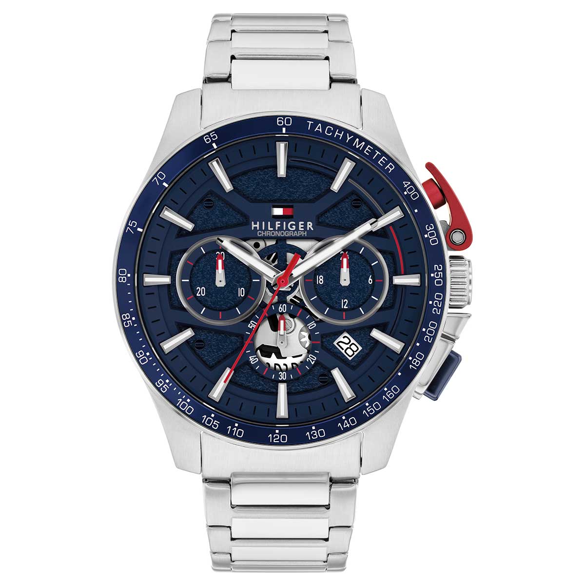 トミーヒルフィガー TOMMY HILFIGER 腕時計 メンズ クロノグラフ タキメーター デイト BANK 1792261【2026 新作】