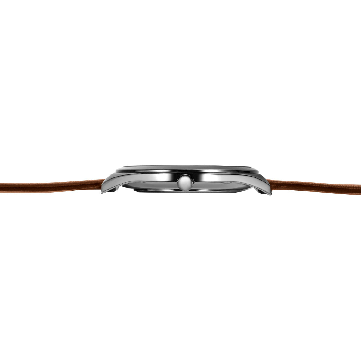 ベーリング BERING 腕時計 メンズ レディース ウルトラスリム レザーベルト ブラック×ブラウン Mens Unisex Ultra Slim 18738-502【2026 新作】