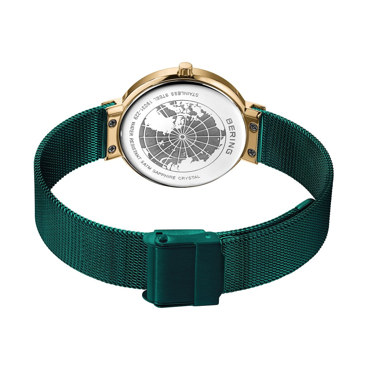 ベーリング BERING 腕時計 レディース 19031-828 クラシック コレクション Classic Collection オーロラ サンレイダイヤル