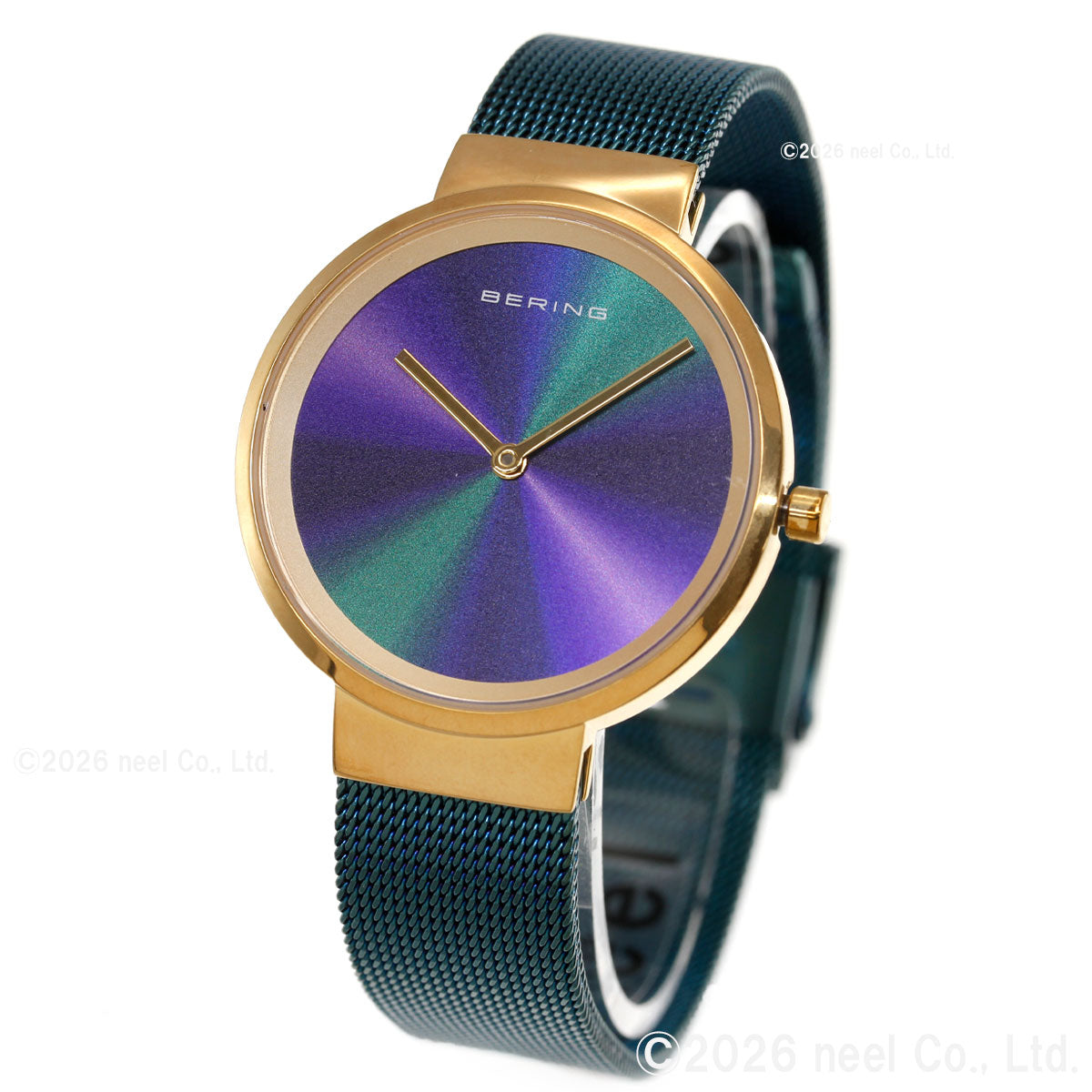 ベーリング BERING 腕時計 レディース 19031-828 クラシック コレクション Classic Collection オーロラ サンレイダイヤル