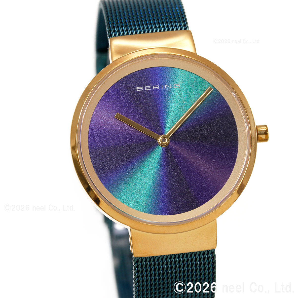ベーリング BERING 腕時計 レディース 19031-828 クラシック コレクション Classic Collection オーロラ サンレイダイヤル