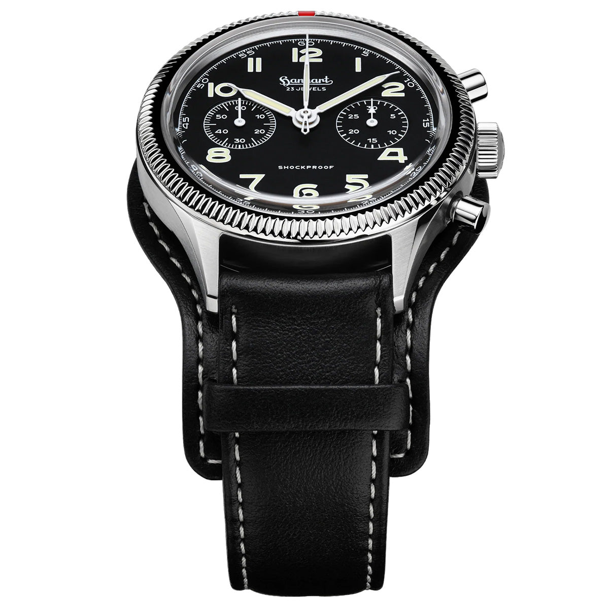 ハンハルト hanhart 腕時計 メンズ パイオニア 417ES 39 1954 PIONEER 手巻き 1H701.210-7010