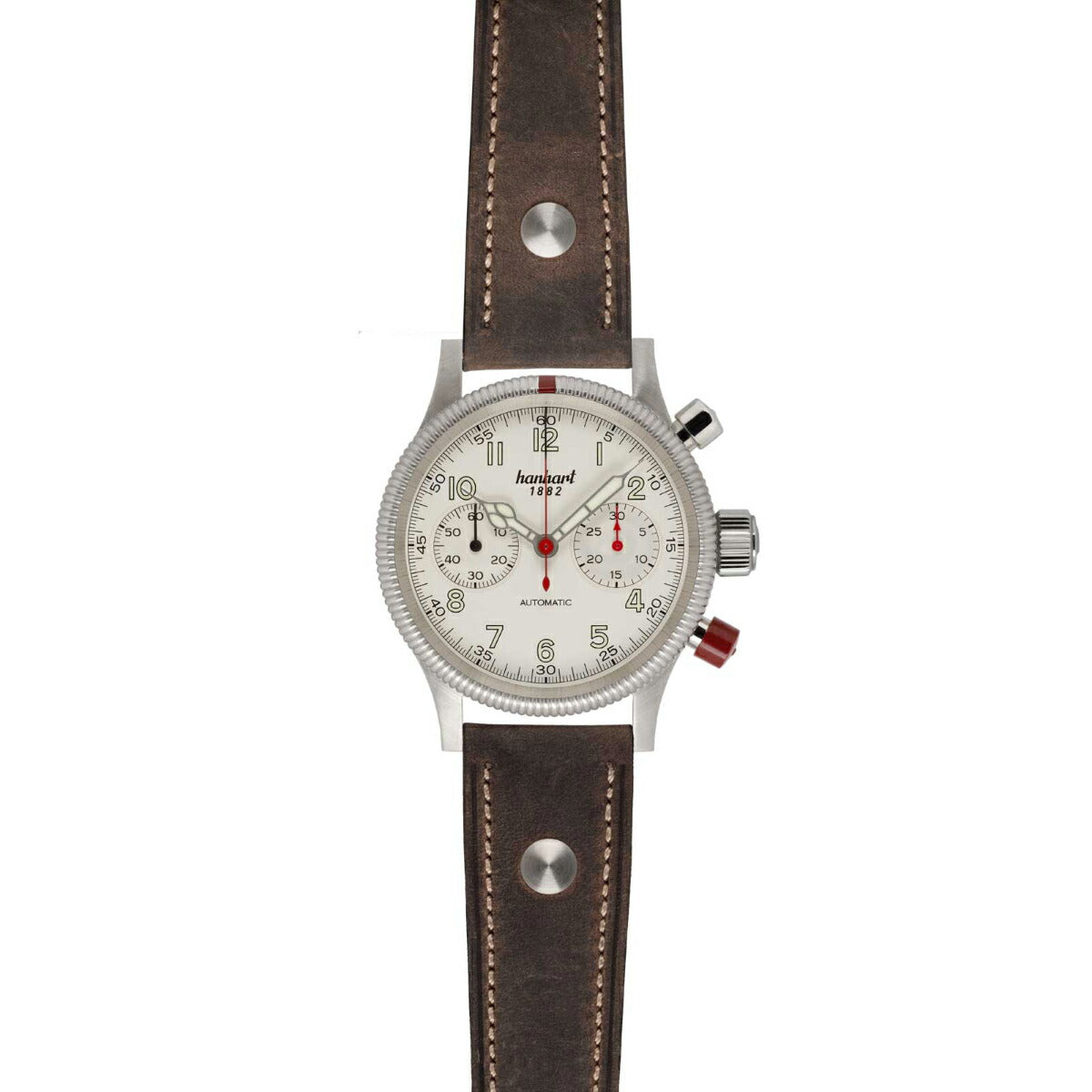 ハンハルト hanhart 腕時計 メンズ パイオニア マークツー ホワイト PIONEER Mk II White 自動巻き 1H716.200-0010