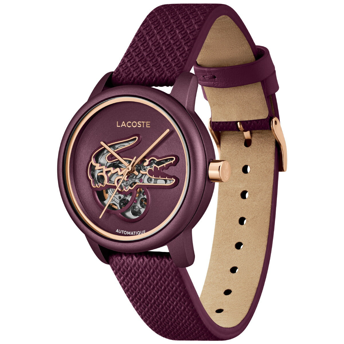 ラコステ LACOSTE 腕時計 レディース 自動巻き LACOSTE.12.12 2001468【2025 新作】