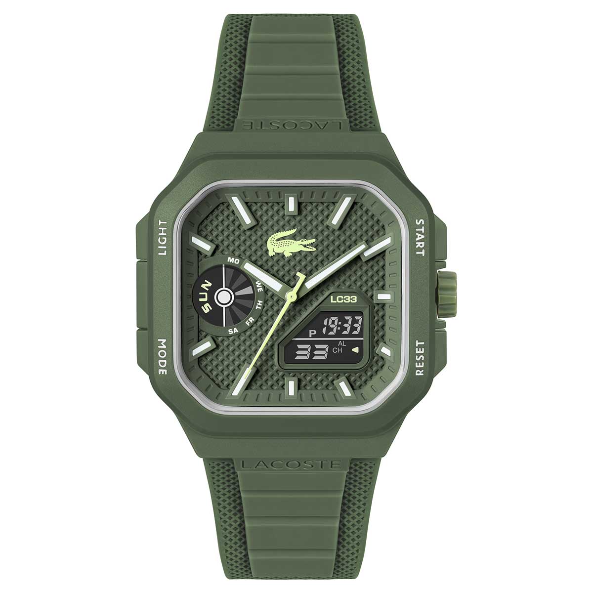 ラコステ LACOSTE 腕時計 メンズ アナデジ LC33 SQUARE 2011505【2026 新作】