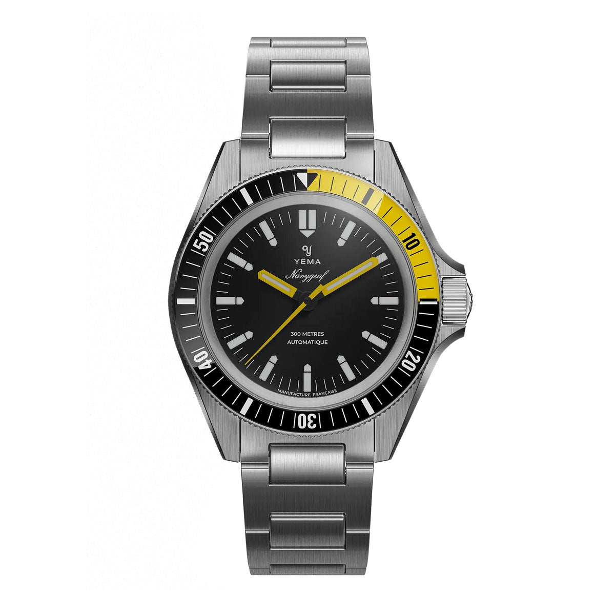 イエマ YEMA ネイビーグラフ CMM.10 腕時計 メンズ 自動巻き ダイバーズウォッチ 21.14.36.SN.M