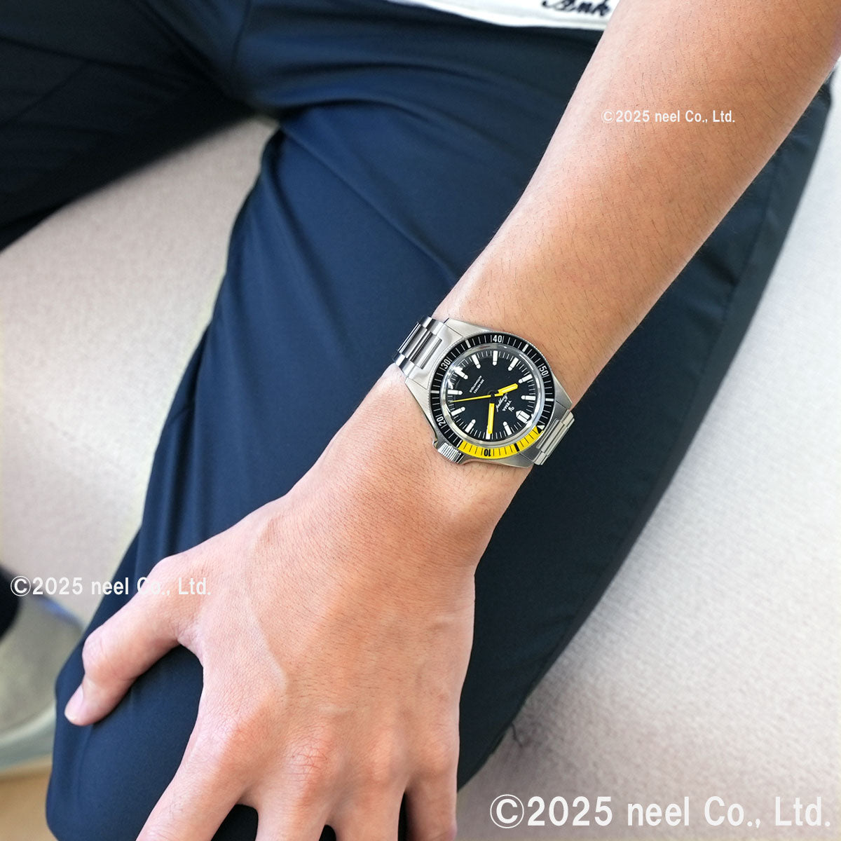 イエマ YEMA ネイビーグラフ CMM.10 腕時計 メンズ 自動巻き ダイバーズウォッチ 21.14.36.SN.M