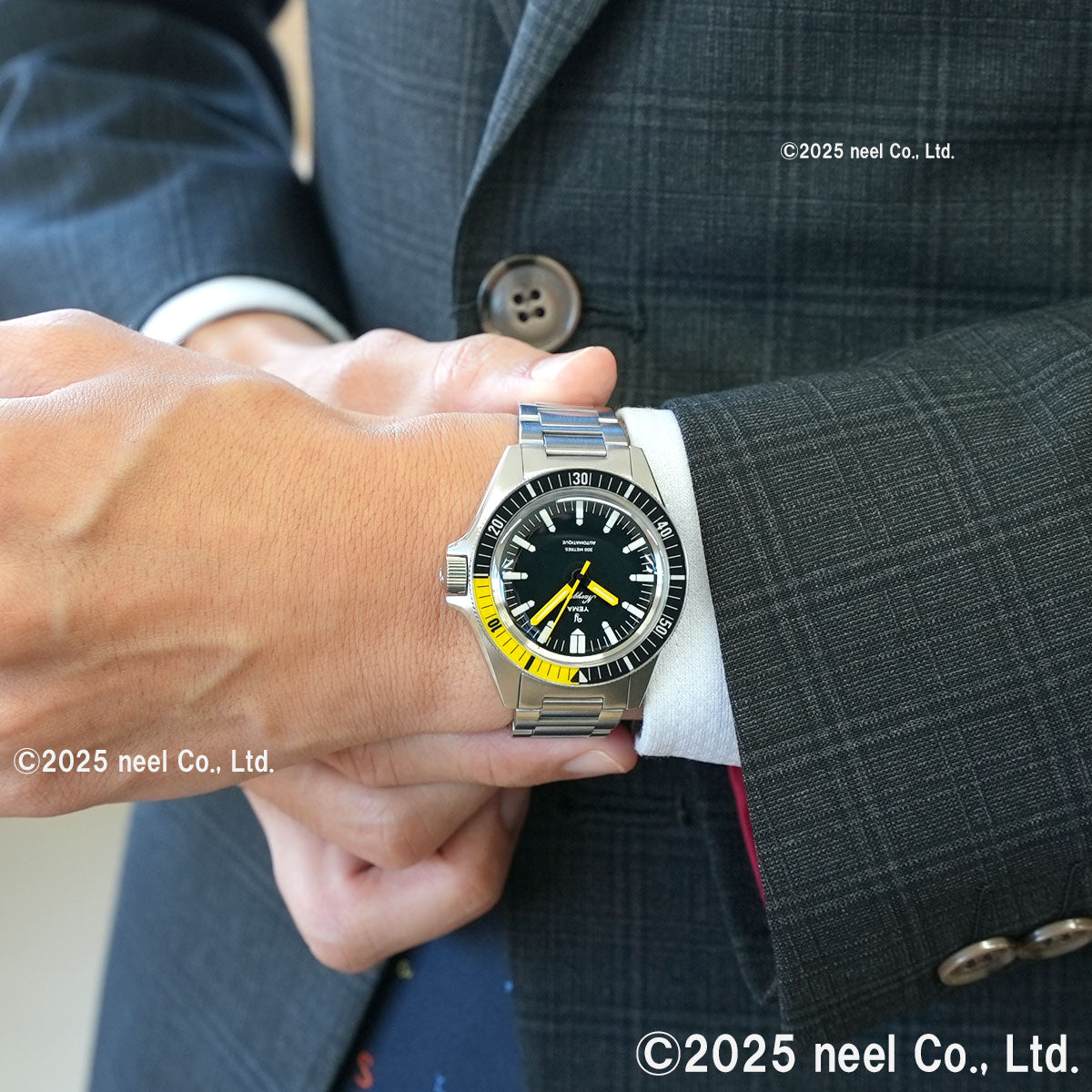 イエマ YEMA ネイビーグラフ CMM.10 腕時計 メンズ 自動巻き ダイバーズウォッチ 21.14.36.SN.M