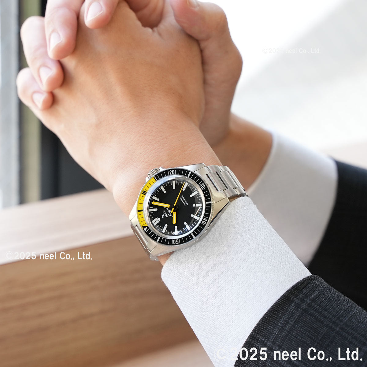 イエマ YEMA ネイビーグラフ CMM.10 腕時計 メンズ 自動巻き ダイバーズウォッチ 21.14.36.SN.M