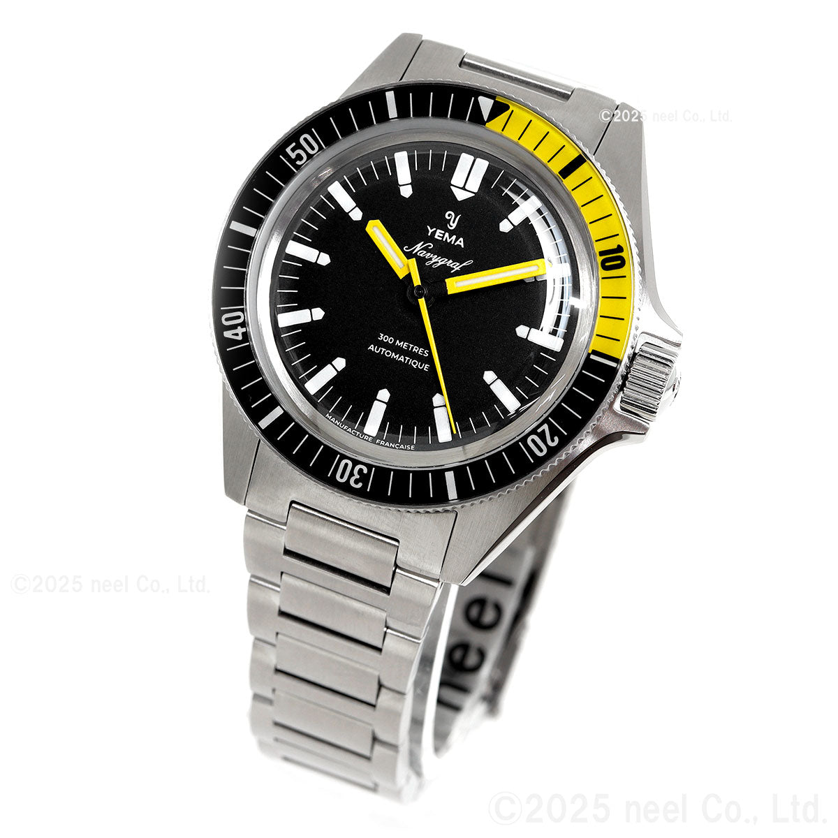 イエマ YEMA ネイビーグラフ CMM.10 腕時計 メンズ 自動巻き ダイバーズウォッチ 21.14.36.SN.M