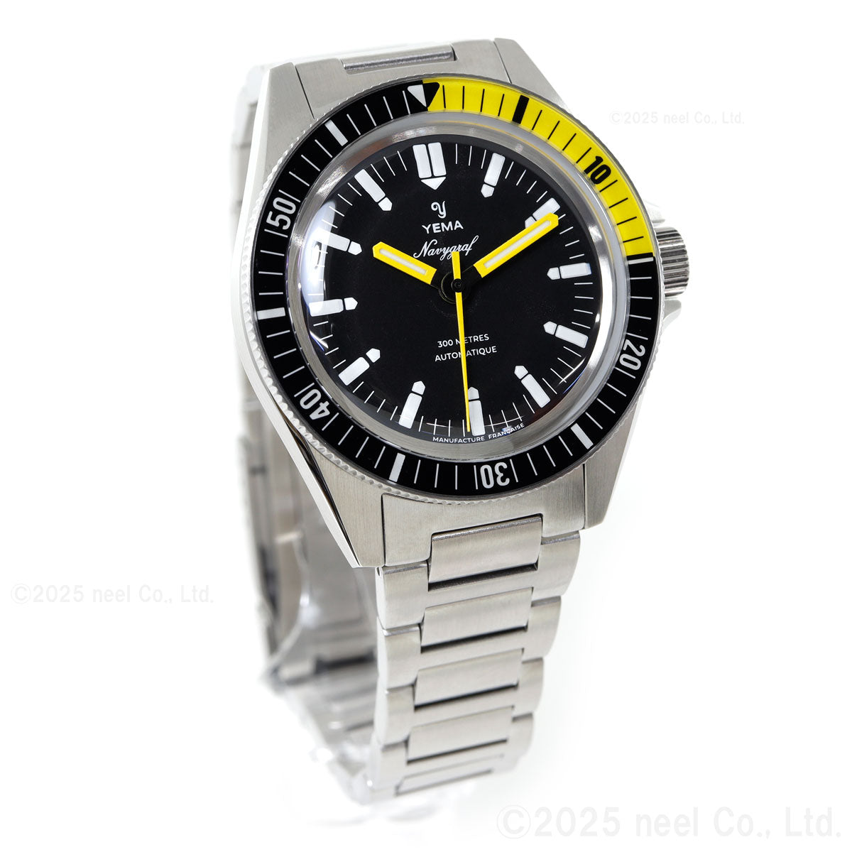イエマ YEMA ネイビーグラフ CMM.10 腕時計 メンズ 自動巻き ダイバーズウォッチ 21.14.36.SN.M