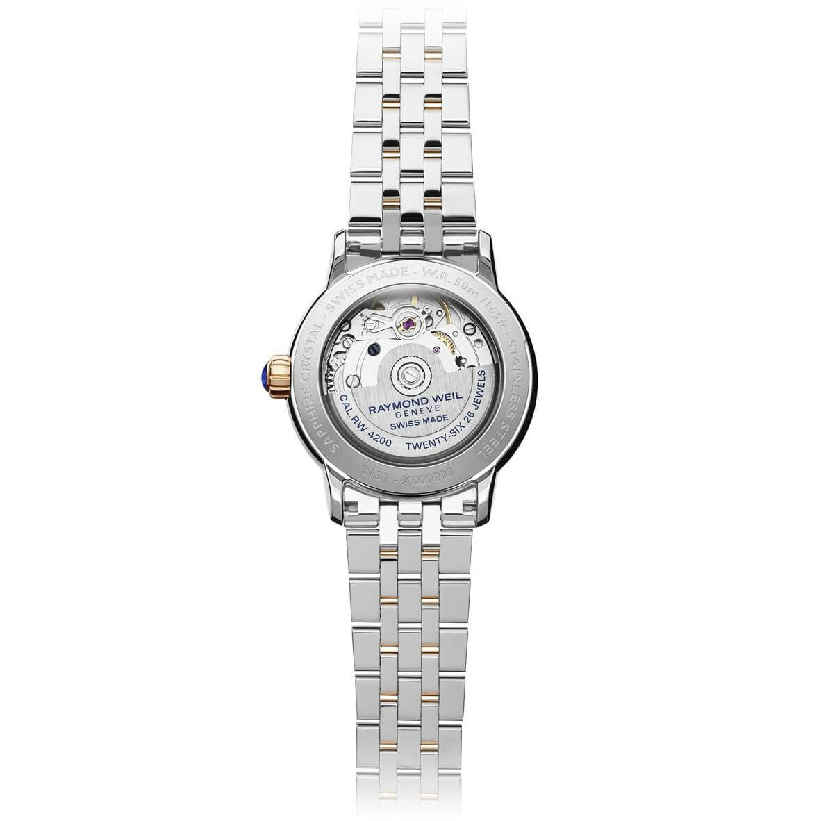 レイモンド ウェイル RAYMOND WEIL マエストロ MAESTRO 腕時計 レディース 自動巻き 2131-SP5-00966【60回分割手数料無料！】