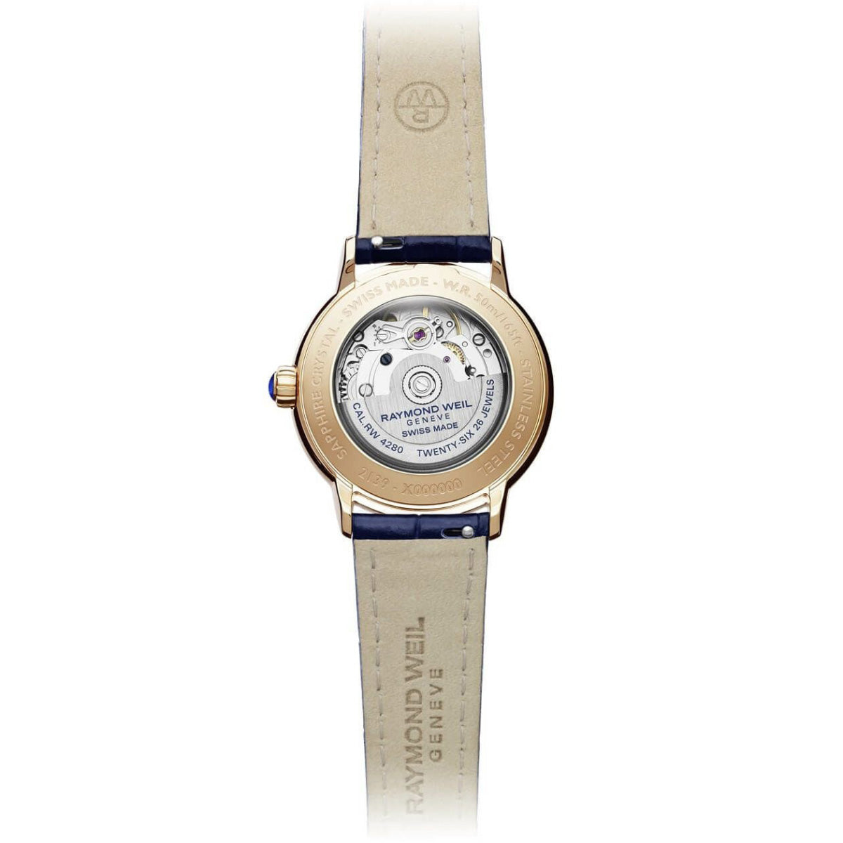 レイモンド ウェイル RAYMOND WEIL マエストロ MAESTRO 腕時計 レディース 自動巻き ムーンフェイズ 2139-P53-05909【60回分割手数料無料！】