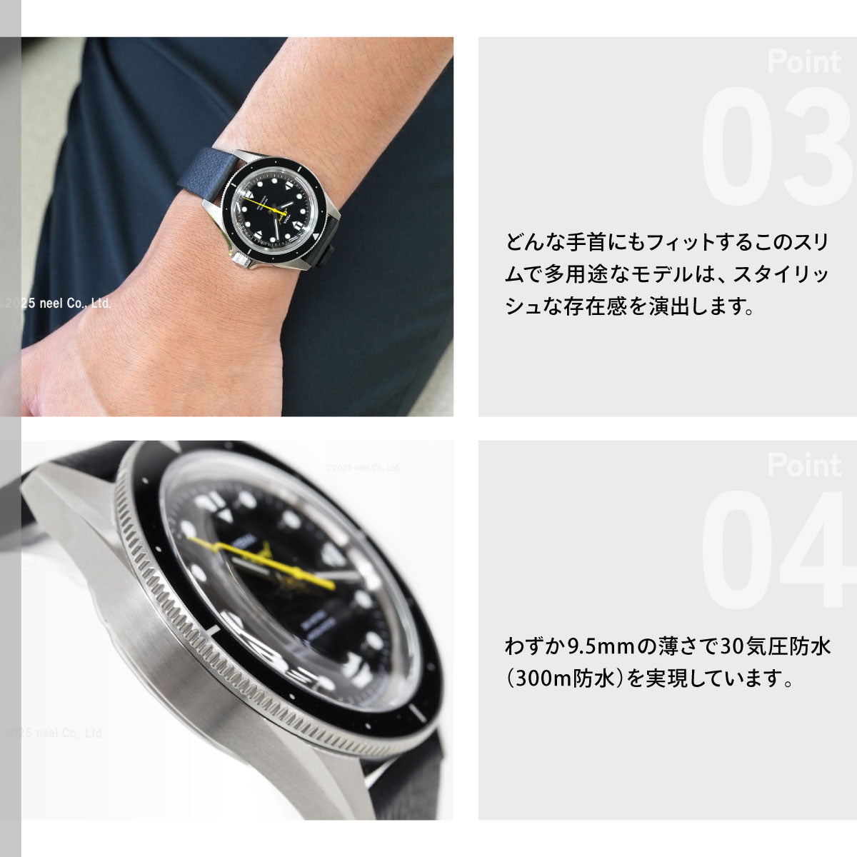 イエマ YEMA ネイビーグラフ スリム CMM.20 リミテッドエディション 世界限定200本 腕時計 メンズ 自動巻き 22.24.66.SN.L6