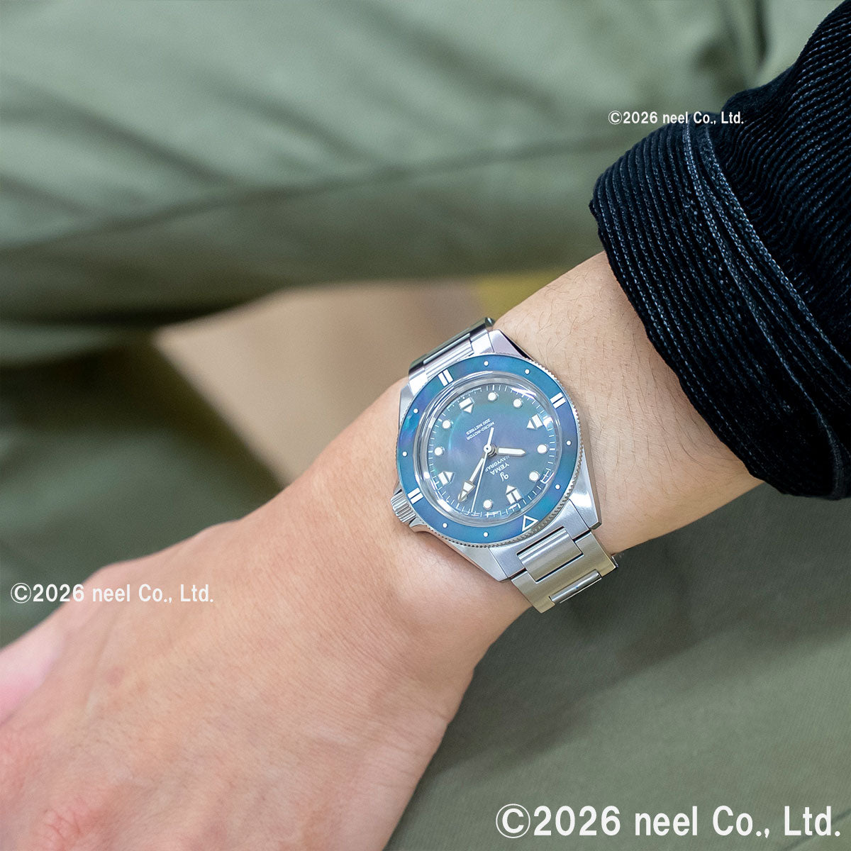 イエマ YEMA ネイビーグラフ パール CMM.20 リミテッドエディション マザーオブパール 限定200本 腕時計 ダイバーズ 自動巻き 22.25.20.55.SNL.M【2026 新作】