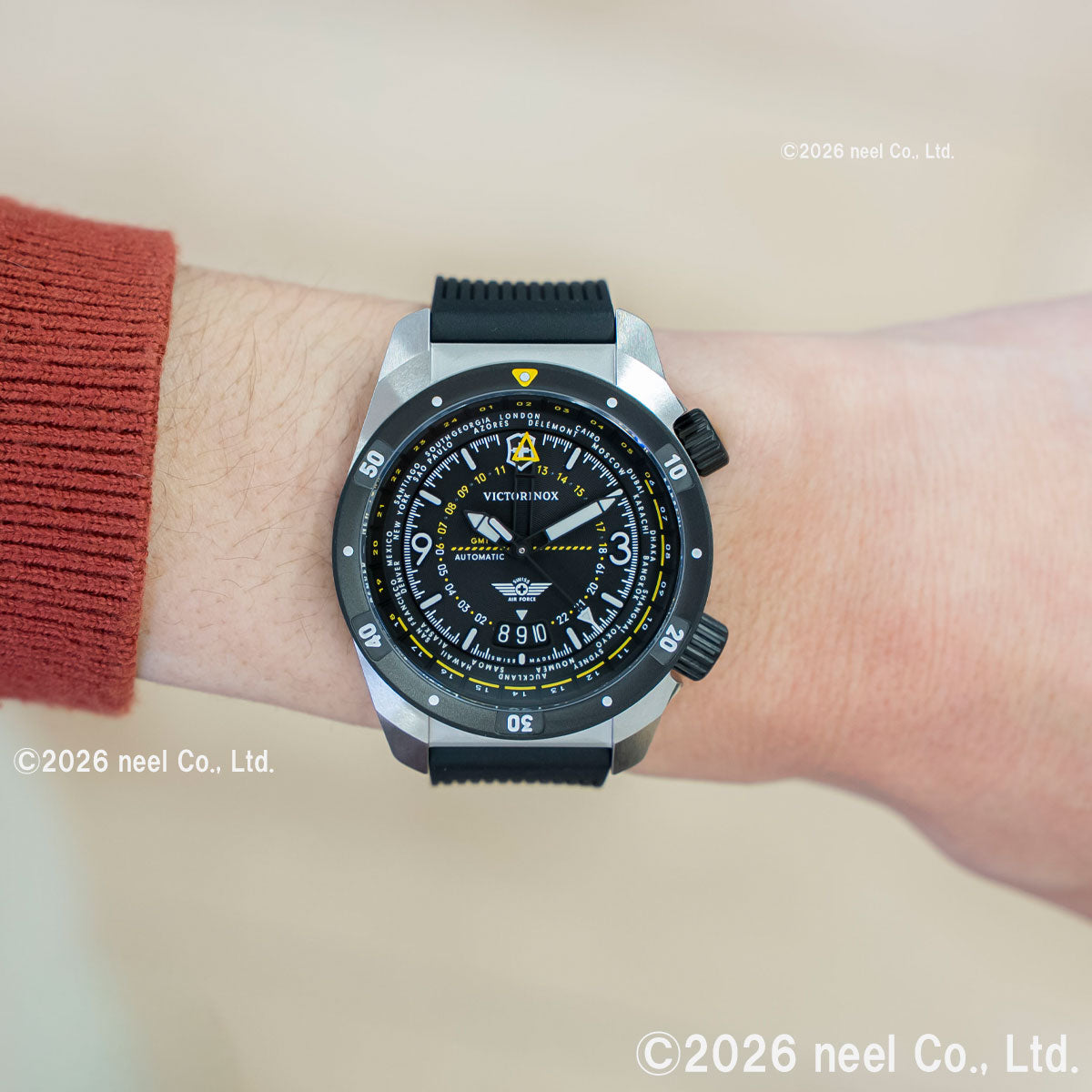 ビクトリノックス VICTORINOX エアプロ オートマティック Air Pro Automatic 腕時計 メンズ 自動巻き 242005