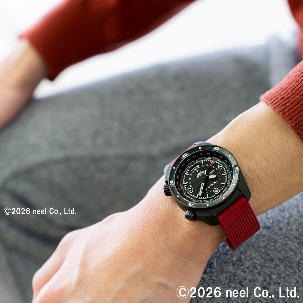 ビクトリノックス VICTORINOX エアプロ オートマティック Air Pro Automatic 腕時計 メンズ 自動巻き 242006
