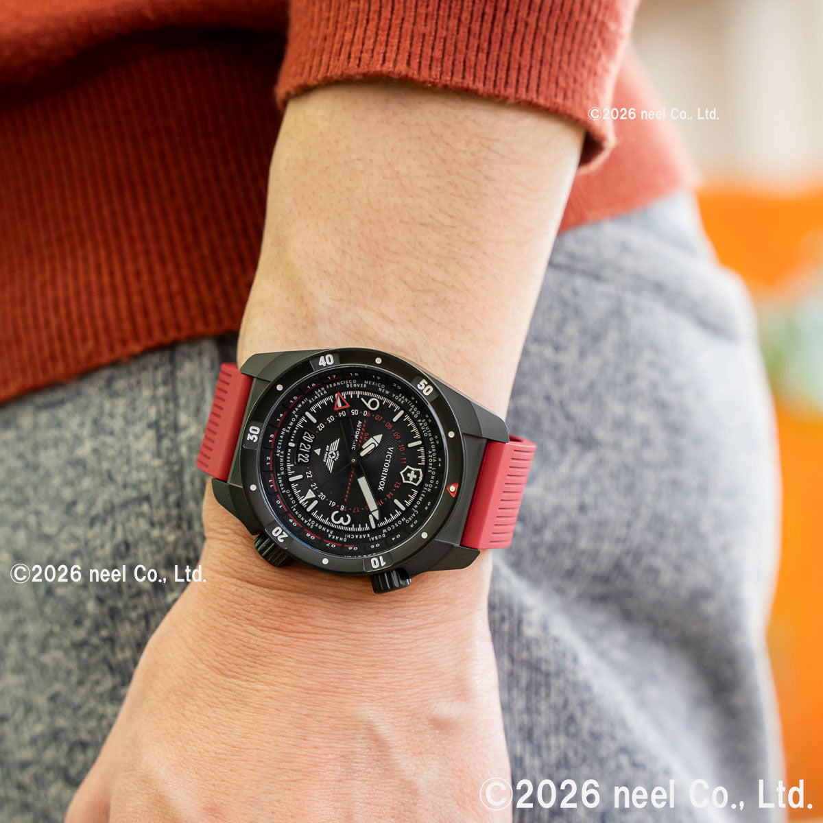 ビクトリノックス VICTORINOX エアプロ オートマティック Air Pro Automatic 腕時計 メンズ 自動巻き 242006