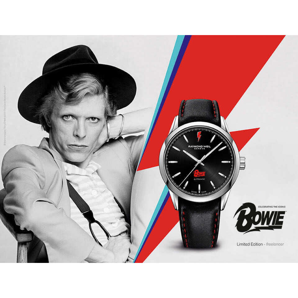 レイモンド ウェイル RAYMOND WEIL フリーランサー FREELANCER デヴィッドボウイコラボモデル 腕時計 メンズ 自動巻き 世界限定3000本 2731-STC-BOW01【60回分割手数料無料！】
