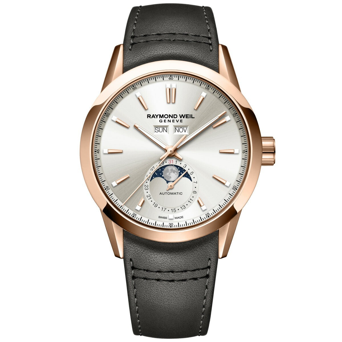 レイモンド ウェイル RAYMOND WEIL フリーランサー FREELANCER 腕時計 メンズ 自動巻き ムーンフェイズ 2766-PC5-64001 レイモンドウィル【60回分割手数料無料！】
