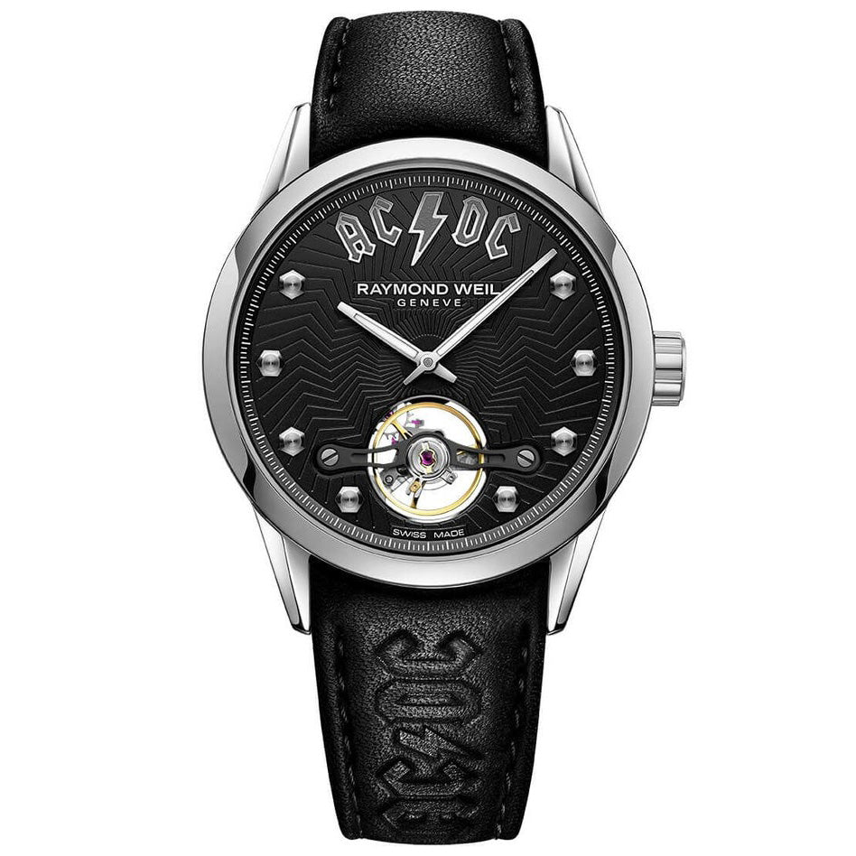 レイモンド ウェイル RAYMOND WEIL フリーランサー FREELANCER AC/DCコラボモデル 腕時計 メンズ 自動巻き オープンワーク 世界限定3000本 2780-STC-ACDC1【60回分割手数料無料！】