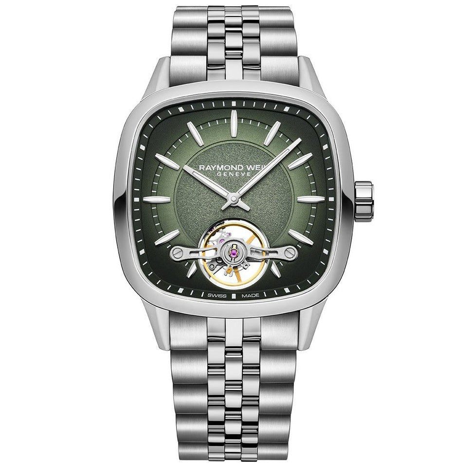 レイモンド ウェイル RAYMOND WEIL フリーランサー FREELANCER 腕時計 メンズ 自動巻き オープンワーク 2790-ST-52051【60回分割手数料無料！】