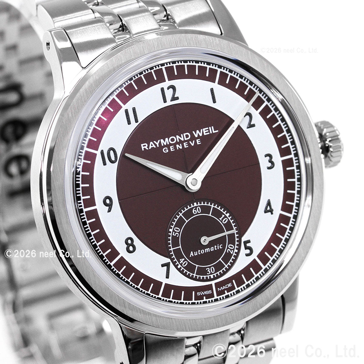 レイモンド ウェイル RAYMOND WEIL ミレジム MILLESIME 腕時計 メンズ 自動巻き スモールセコンド 2930-ST-05450 レイモンドウィル【60回分割手数料無料！】