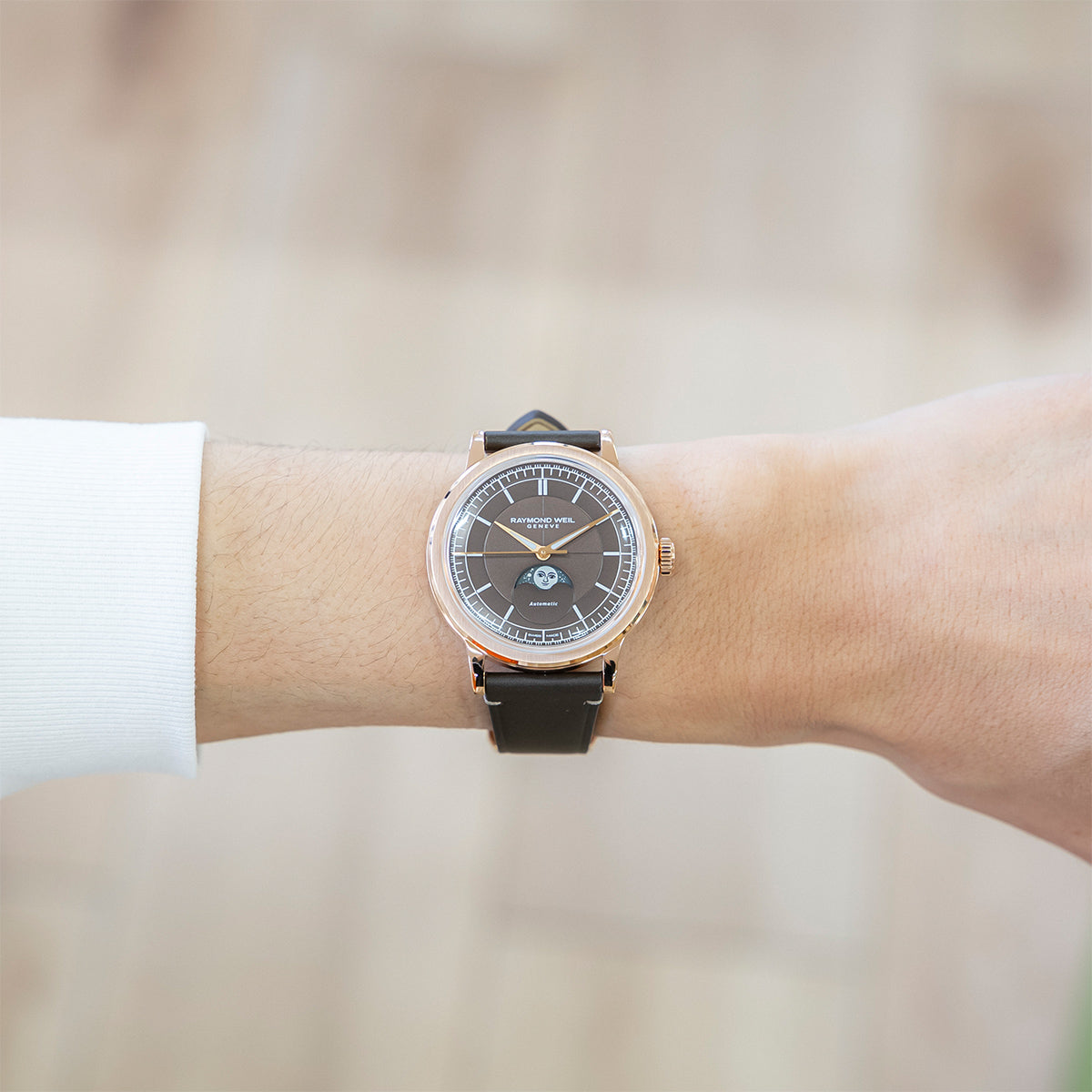 レイモンド ウェイル RAYMOND WEIL ミレジム MILLESIME 腕時計 自動巻き ムーンフェイズ 2945-PC5-70001 レイモンドウィル【2026 新作】【60回分割手数料無料！】