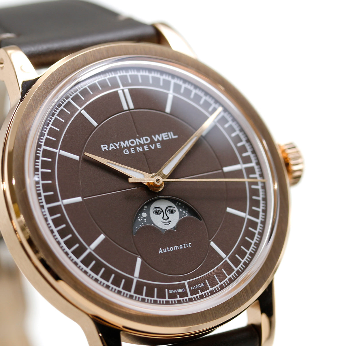 レイモンド ウェイル RAYMOND WEIL ミレジム MILLESIME 腕時計 自動巻き ムーンフェイズ 2945-PC5-70001 レイモンドウィル【2026 新作】【60回分割手数料無料！】