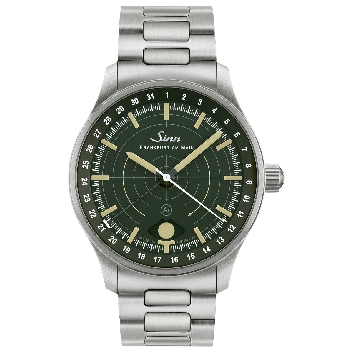 Sinn ジン 308 Hunting Watch 自動巻き 腕時計 メンズ Instrument Watches インストゥルメント ウォッチ ファインアジャスト付きブレスレット ドイツ製