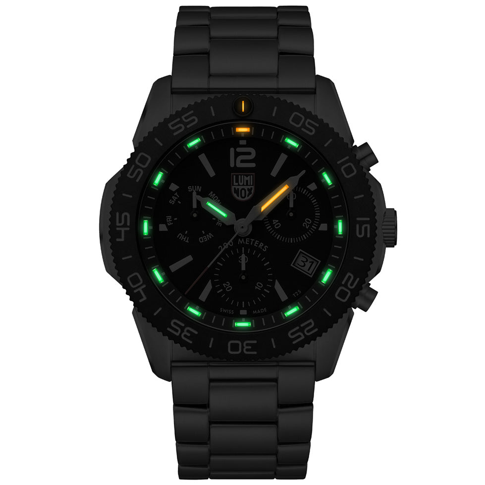 ルミノックス LUMINOX SEA SERIES PACIFIC DIVER CHRONOGRAPH 3140 SERIES 腕時計 メンズ クロノグラフ ダイビングウォッチ 3142【60回分割手数料無料！】