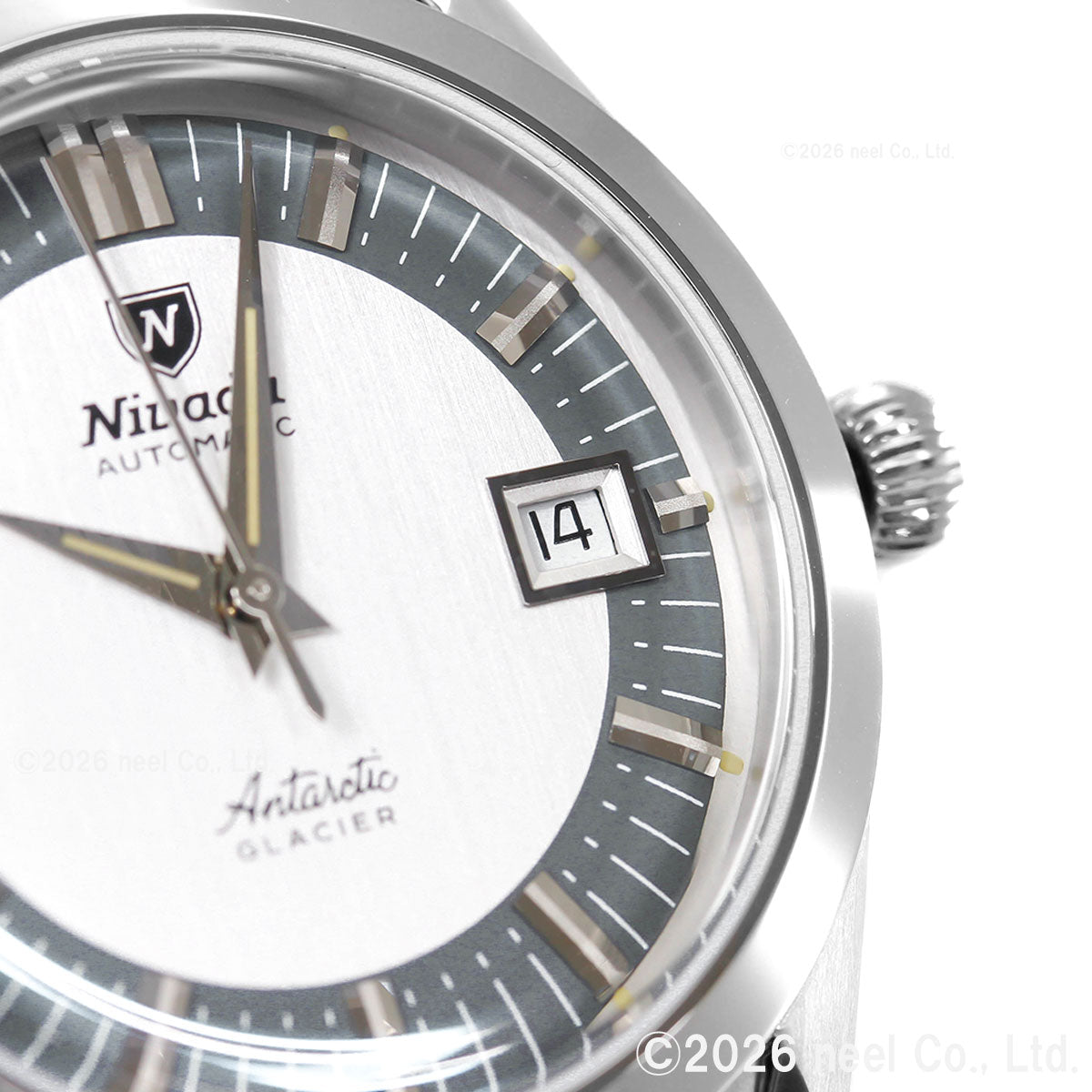 ニバダ グレンヒェン NIVADA GRENCHEN アンタークティック グレイシア ライスブレスレット 32063A04 腕時計 メンズ 自動巻き ANTARCTIC【60回分割手数料無料！】