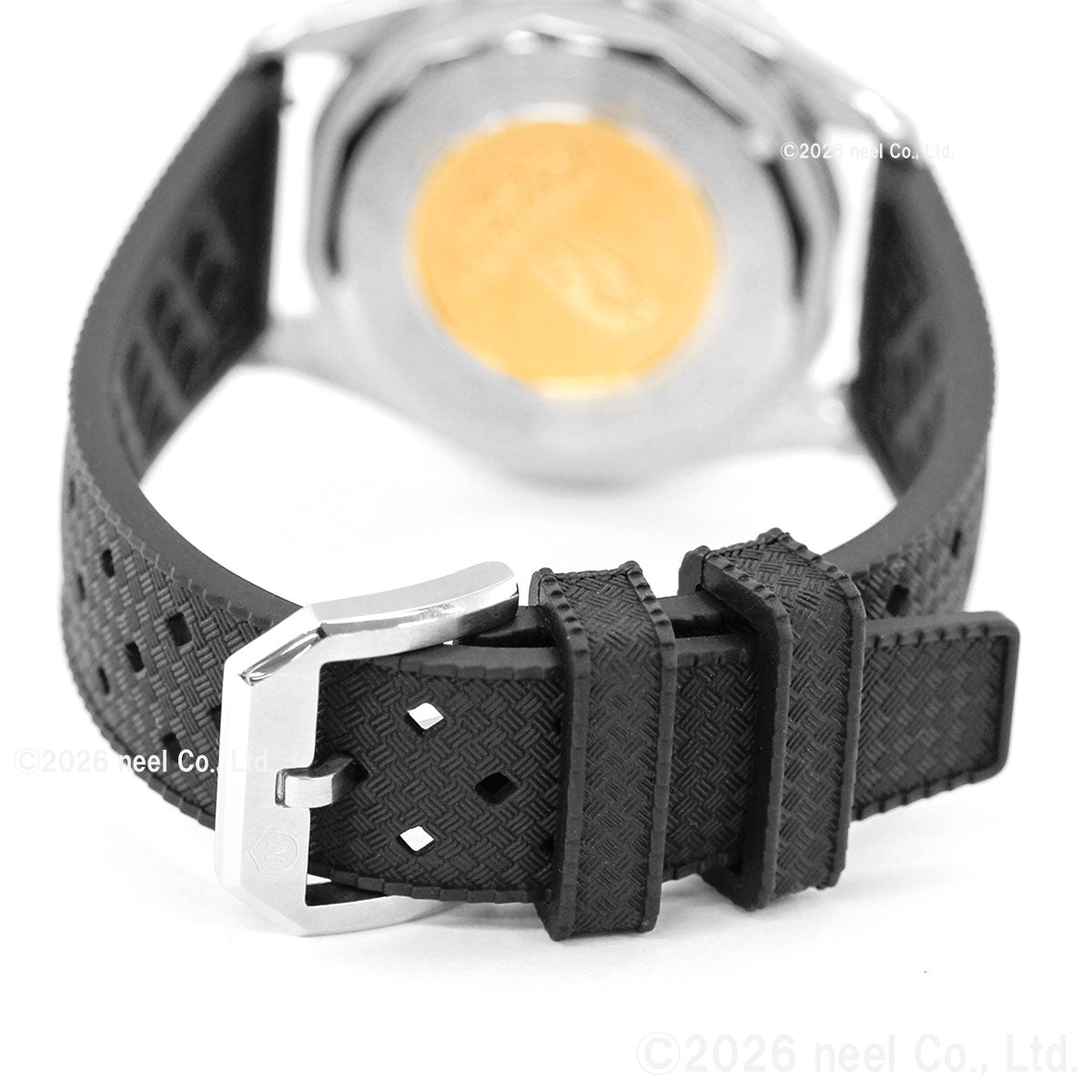 ニバダ グレンヒェン NIVADA GRENCHEN アンタークティック アクアマー ブラック トロピックラバーストラップ 32068A01 腕時計 メンズ 自動巻き ANTARCTIC【60回分割手数料無料！】