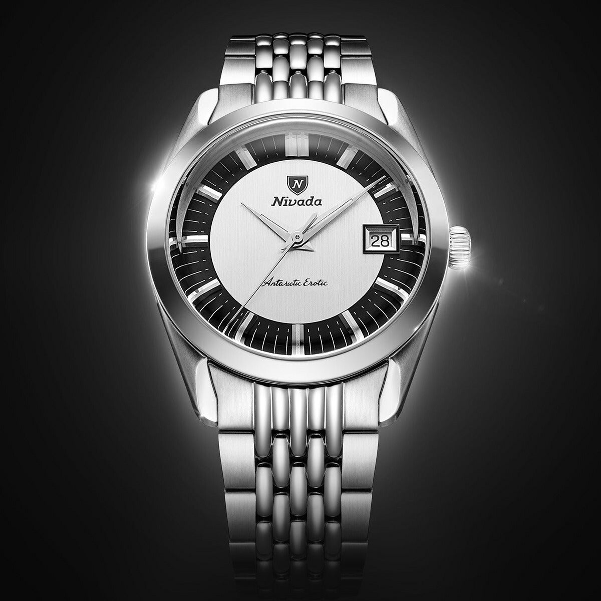 ニバダ グレンヒェン NIVADA GRENCHEN ANTARCTIC EROTIC COLLECTION TUXEDO 腕時計 メンズ 手巻き 320696M04【60回分割手数料無料！】
