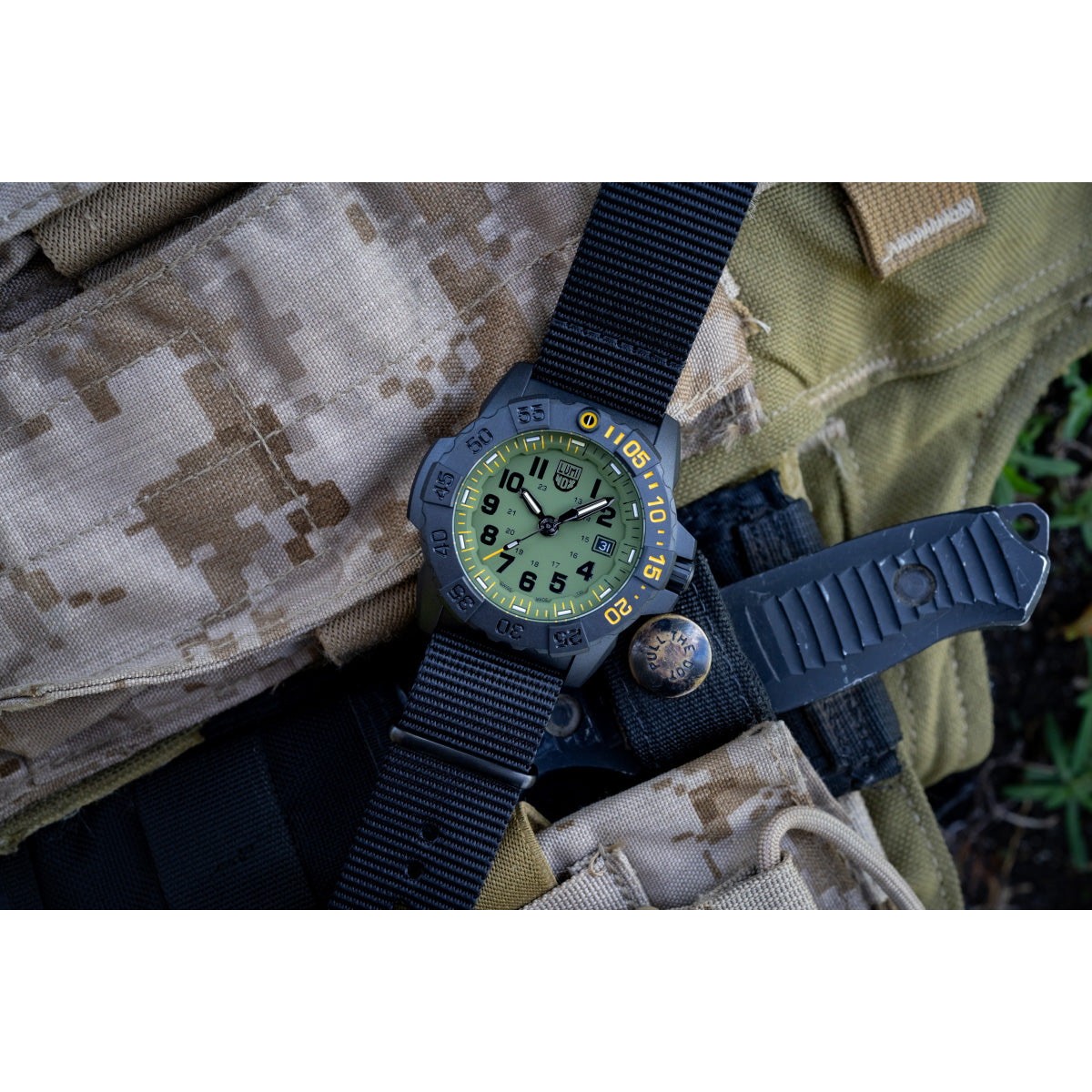 ルミノックス LUMINOX SEA SERIES NAVY SEAL FOUNDATION 3500 SERIES 腕時計 メンズ ダイビングウォッチ 3517.NSF【60回分割手数料無料！】
