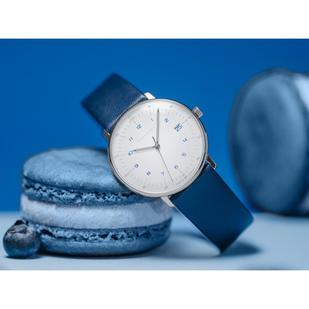 ユンハンス JUNGHANS Max Bill Quarz マックス ビル ダーメン 腕時計 レディース クオーツ 47 4556 02【60回分割手数料無料！】【2025 新作】