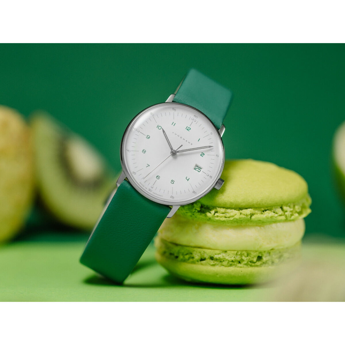 ユンハンス JUNGHANS Max Bill Quarz マックス ビル ダーメン 腕時計 レディース クオーツ 47 4557 02【60回分割手数料無料！】【2025 新作】