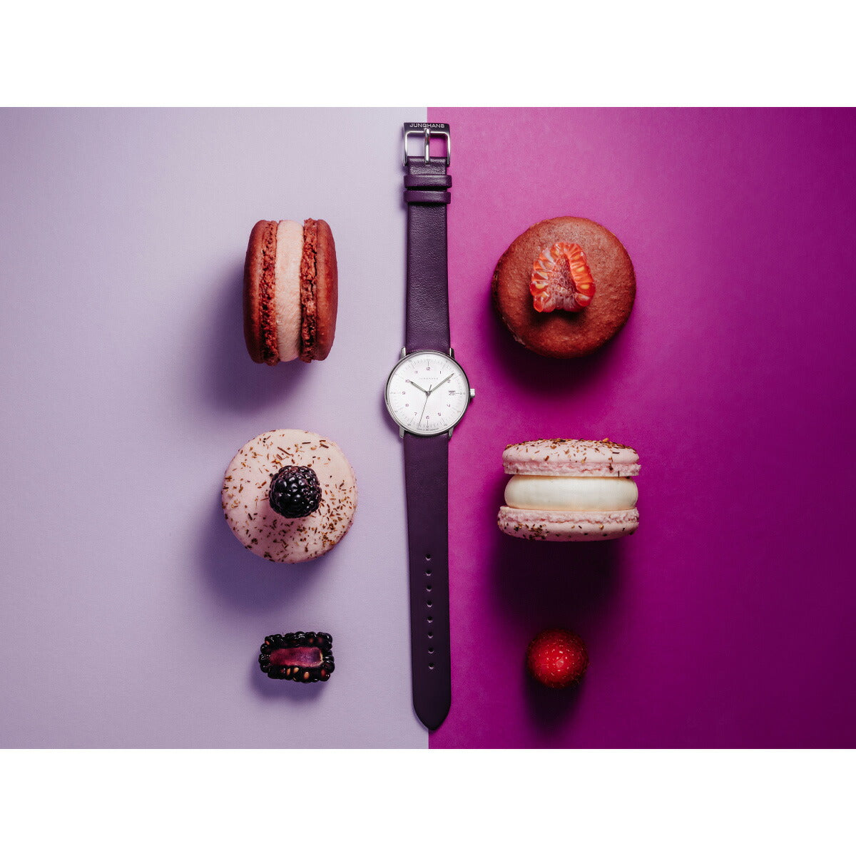 ユンハンス JUNGHANS Max Bill Quarz マックス ビル ダーメン 腕時計 レディース クオーツ 47 4558 02【60回分割手数料無料！】【2025 新作】