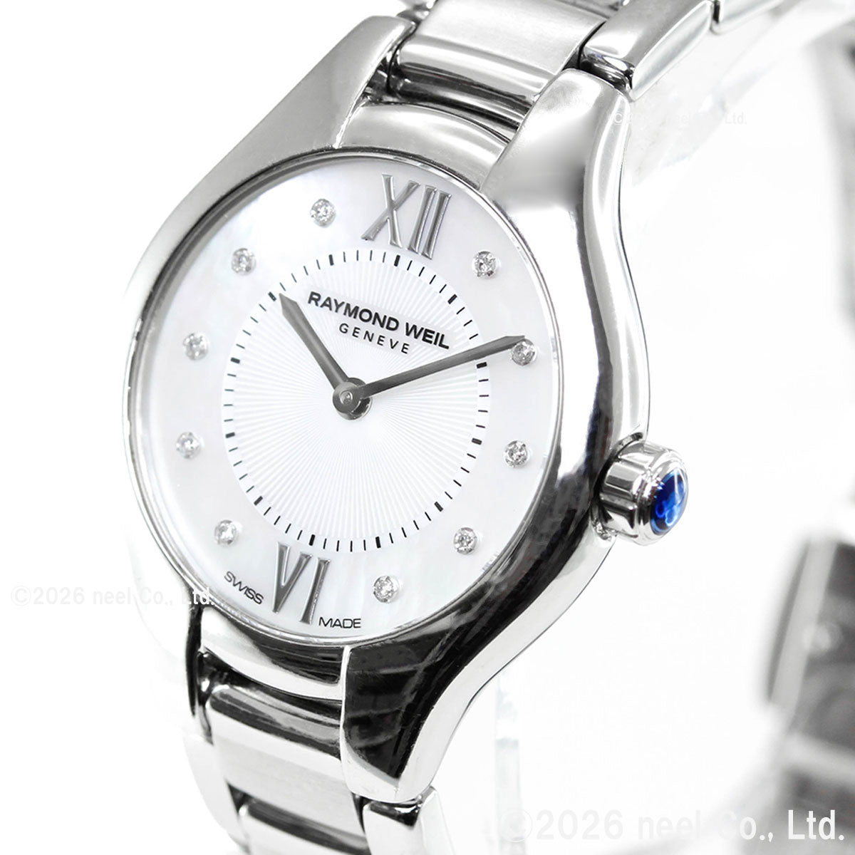 レイモンド ウェイル RAYMOND WEIL ノエミア NOEMIA 腕時計 レディース 5124-ST-00985 レイモンドウィル【60回分割手数料無料！】