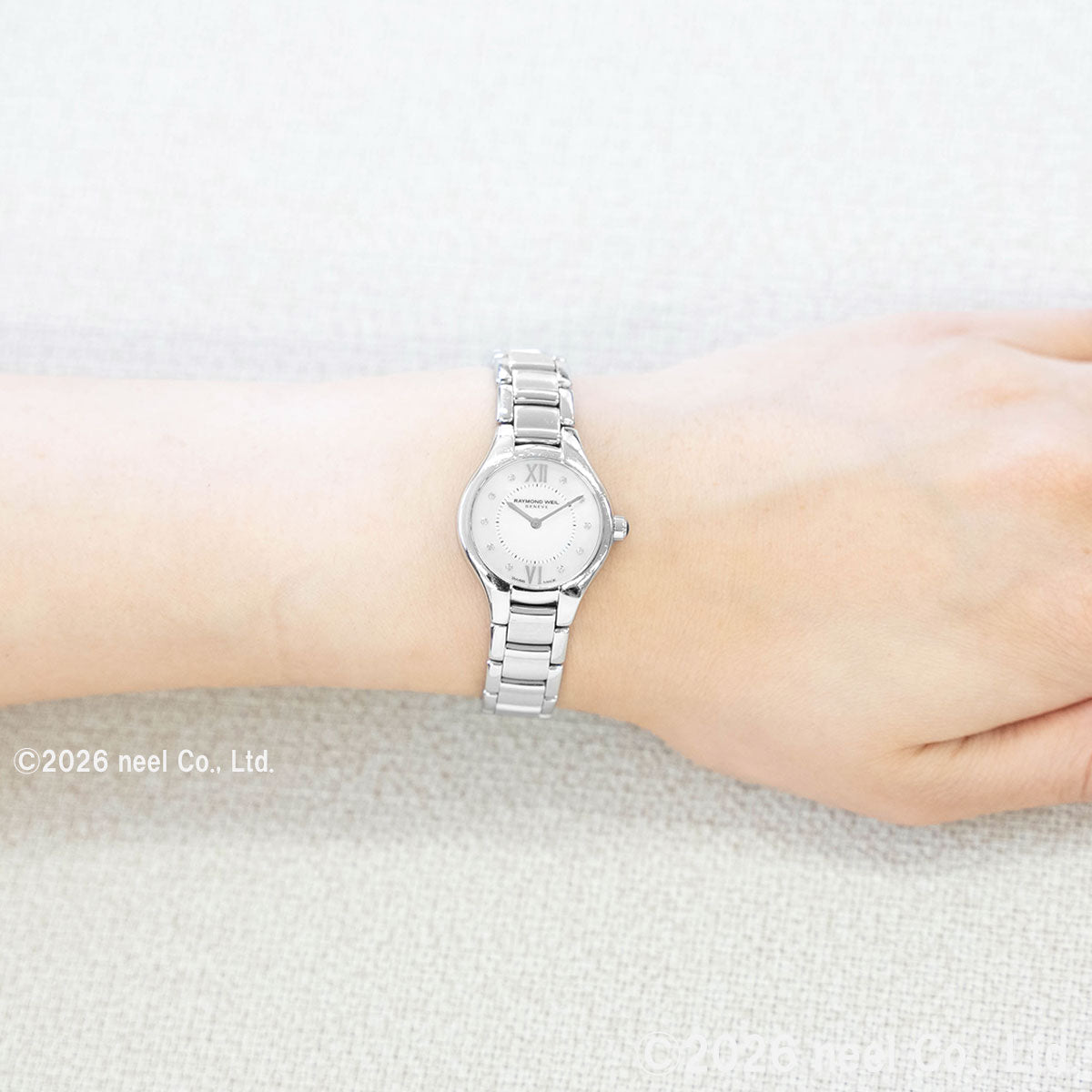 レイモンド ウェイル RAYMOND WEIL ノエミア NOEMIA 腕時計 レディース 5124-ST-00985 レイモンドウィル【60回分割手数料無料！】