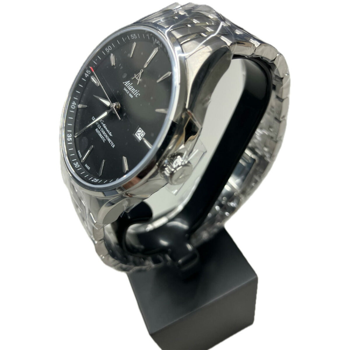 アトランティック ATLANTIC 腕時計 自動巻き ワールドマスター 1888 COSC クロノメーター World Master 52781.41.61M【60回分割手数料無料！】【2025 新作】