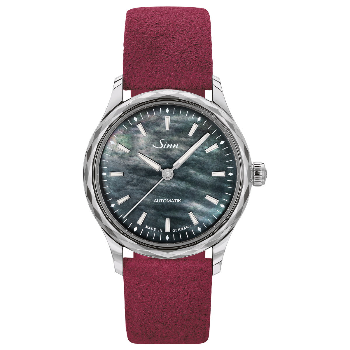 Sinn ジン 534 Mother-of-Pearl S 自動巻き 腕時計 Classic Timepieces Ladies Watches クラシック アルカンター ベリーレッド ドイツ製【60回分割手数料無料！】