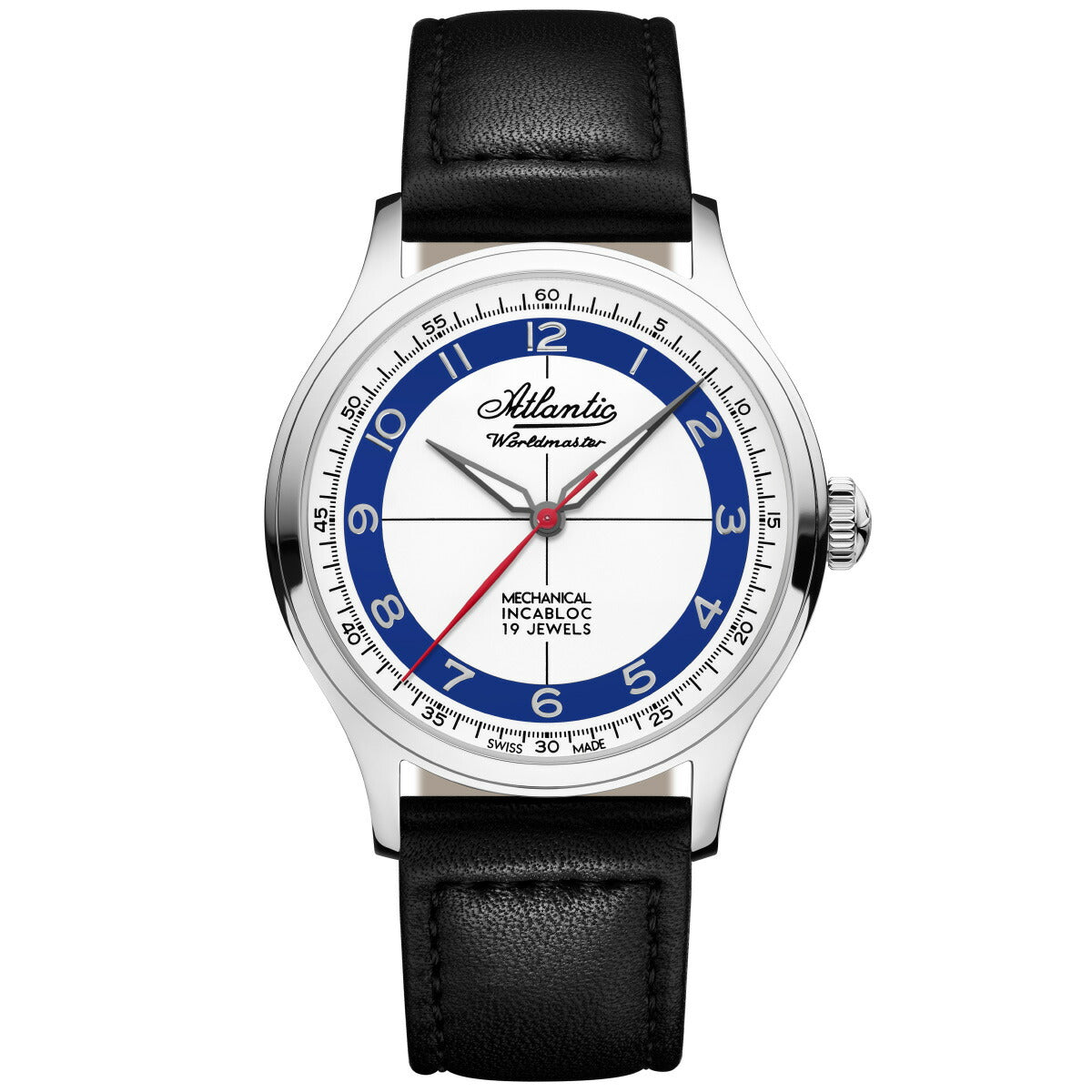 アトランティック ATLANTIC 腕時計 手巻き ワールドマスター オリジナル メカニカル World Master 53680.41.93【60回分割手数料無料！】【2025 新作】