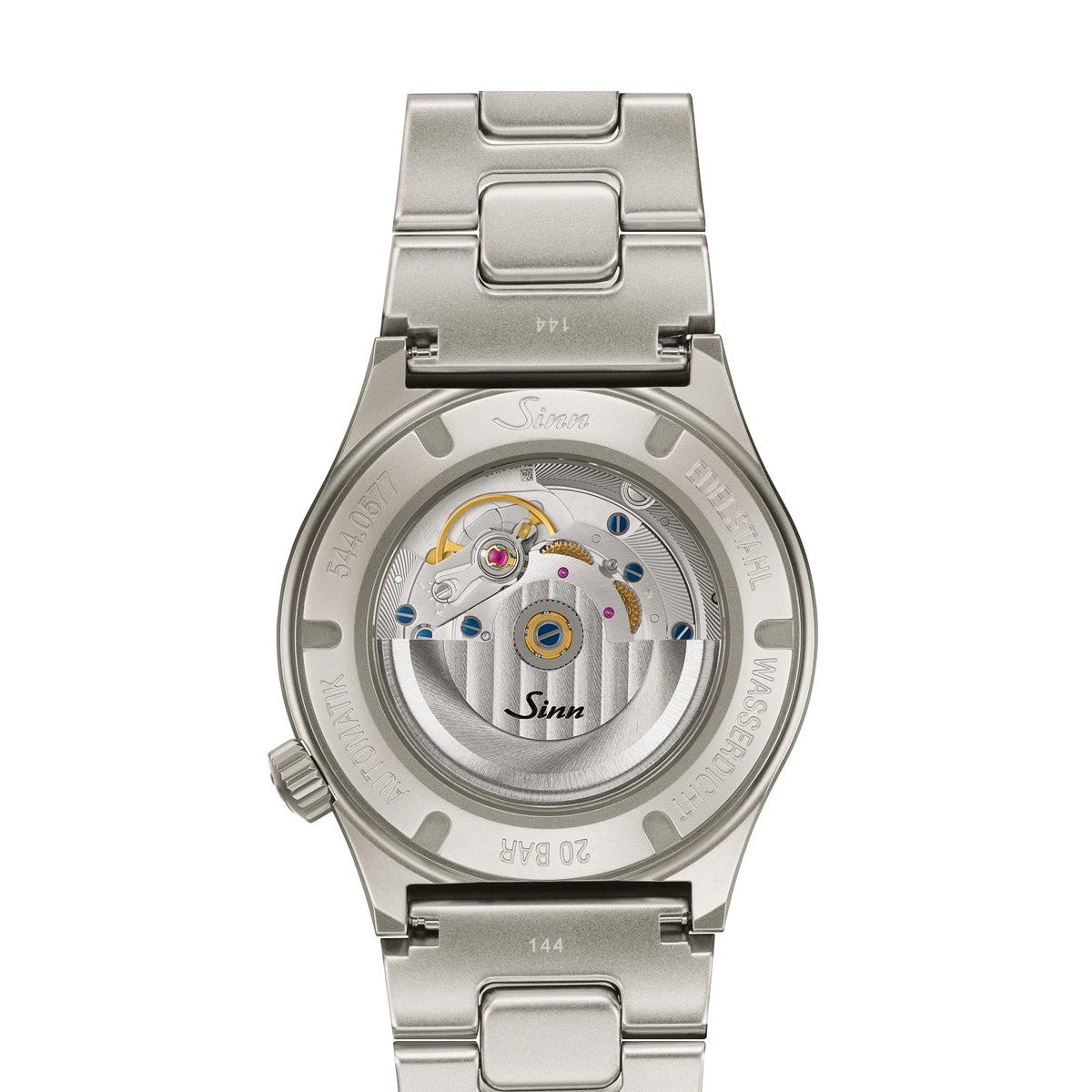 Sinn ジン 544 自動巻き 腕時計 メンズ Instrument Watches インストゥルメント ウォッチ ファインアジャスト付きブレスレット ドイツ製