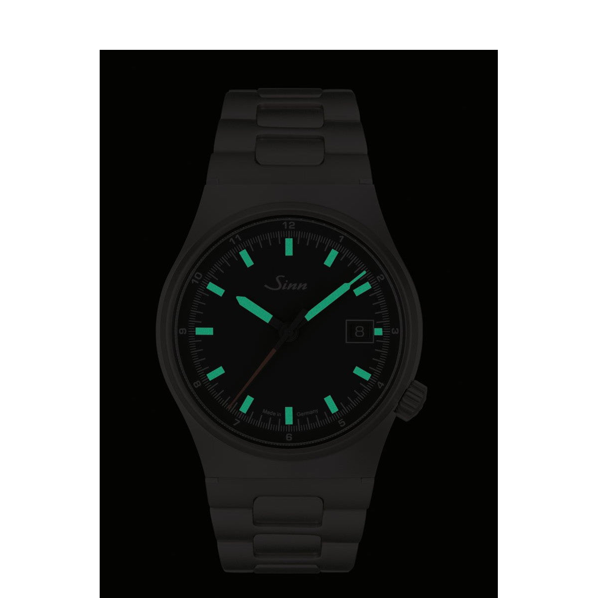 Sinn ジン 544 RS 自動巻き 腕時計 メンズ Instrument Watches インストゥルメント ウォッチ ファインアジャスト付きブレスレット ドイツ製