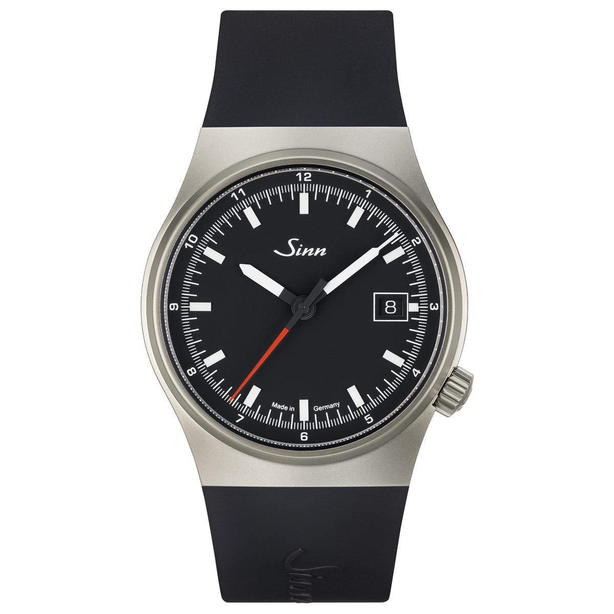 Sinn ジン 544 RS 自動巻き 腕時計 メンズ Instrument Watches インストゥルメント ウォッチ シリコンストラップ ブラック ドイツ製