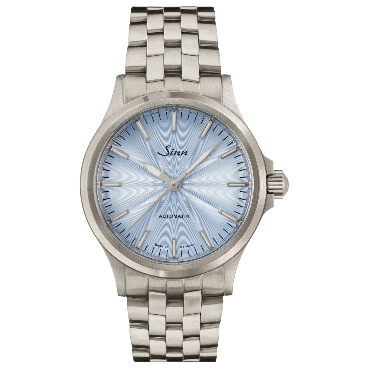Sinn ジン 556 Ice Blue 自動巻き 世界限定300本 腕時計 メンズ レディース Pilot Watches パイロットウォッチ 5連ブレスレット ドイツ製