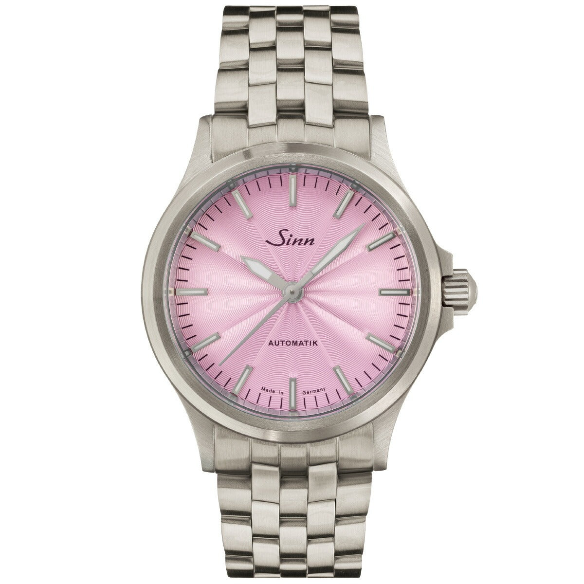 Sinn ジン 556 Mauve 自動巻き 世界限定300本 腕時計 Pilot Watches パイロットウォッチ 5連ブレスレット ドイツ製【60回分割手数料無料！】