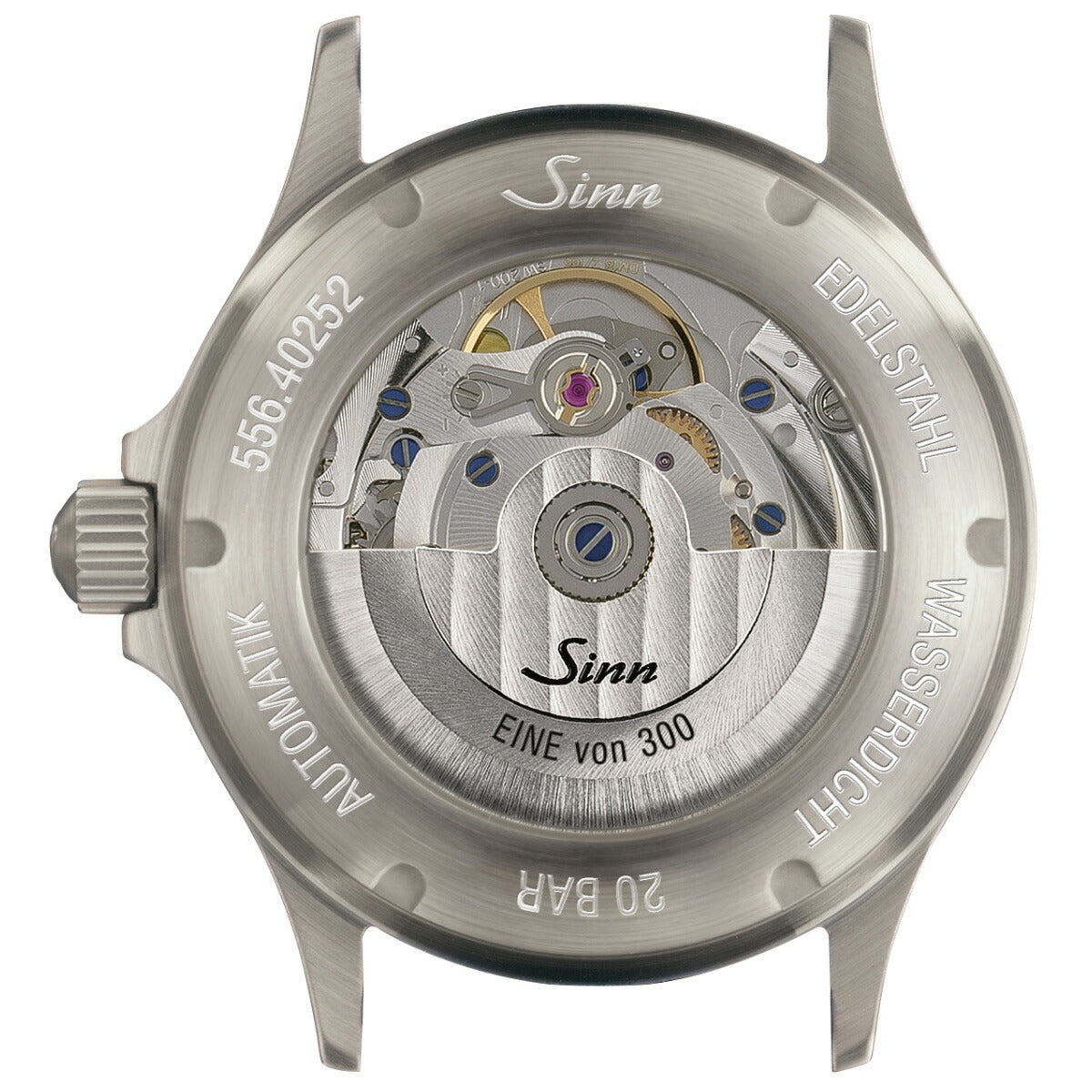 Sinn ジン 556 Mauve 自動巻き 世界限定300本 腕時計 Pilot Watches パイロットウォッチ 5連ブレスレット ドイツ製【60回分割手数料無料！】