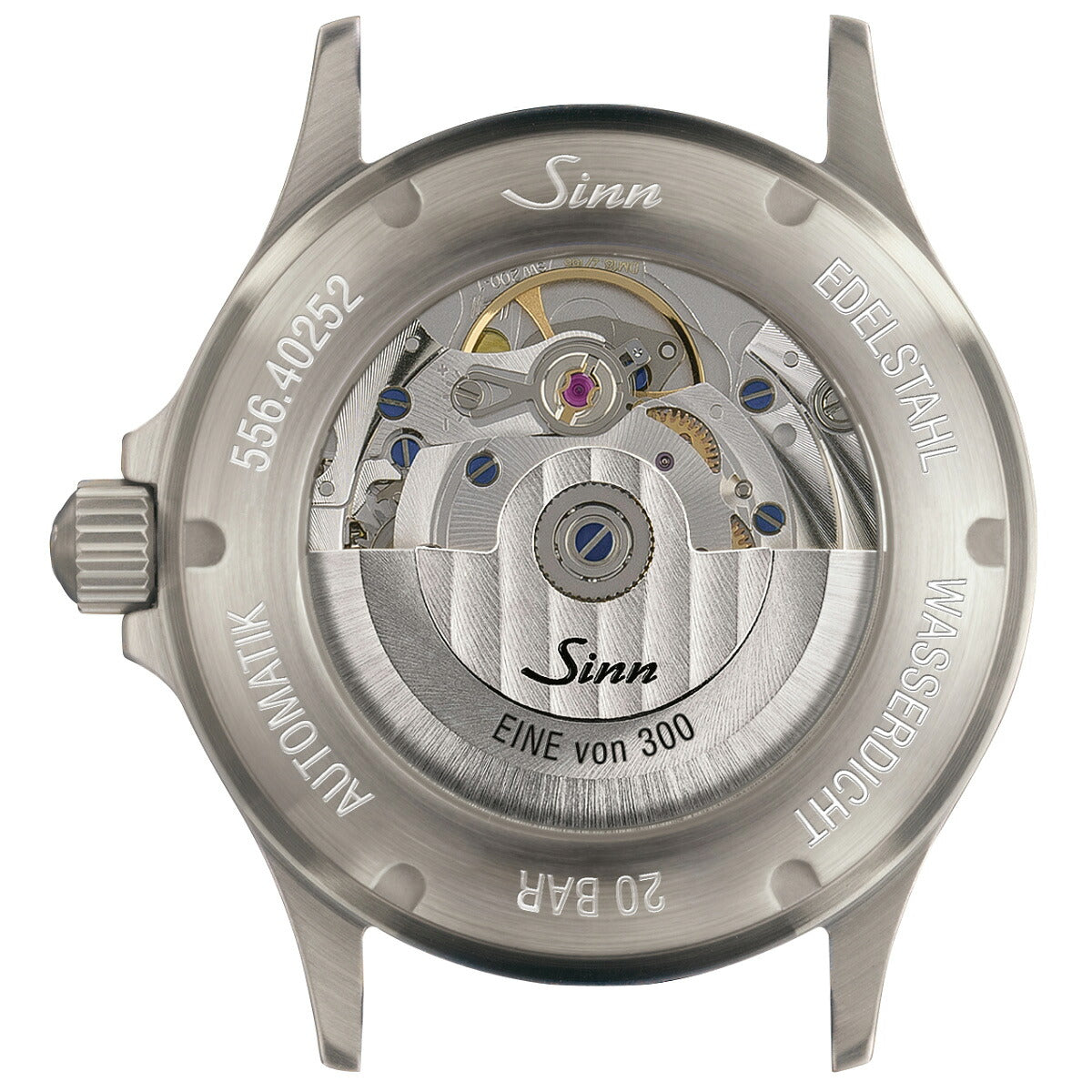 Sinn ジン 556 Mauve 自動巻き 世界限定300本 腕時計 Pilot Watches パイロットウォッチ 5連ブレスレット ドイツ製【2025 新作】【60回分割手数料無料！】